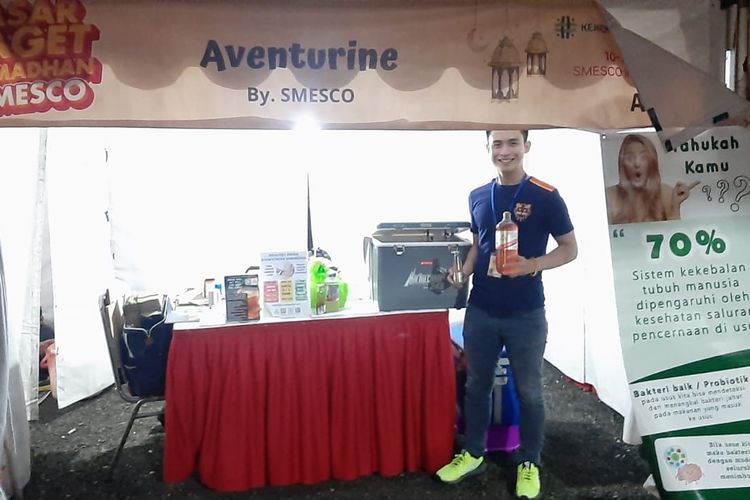 Bisnis Teh Kombucha milik Michael Brian Lawadi