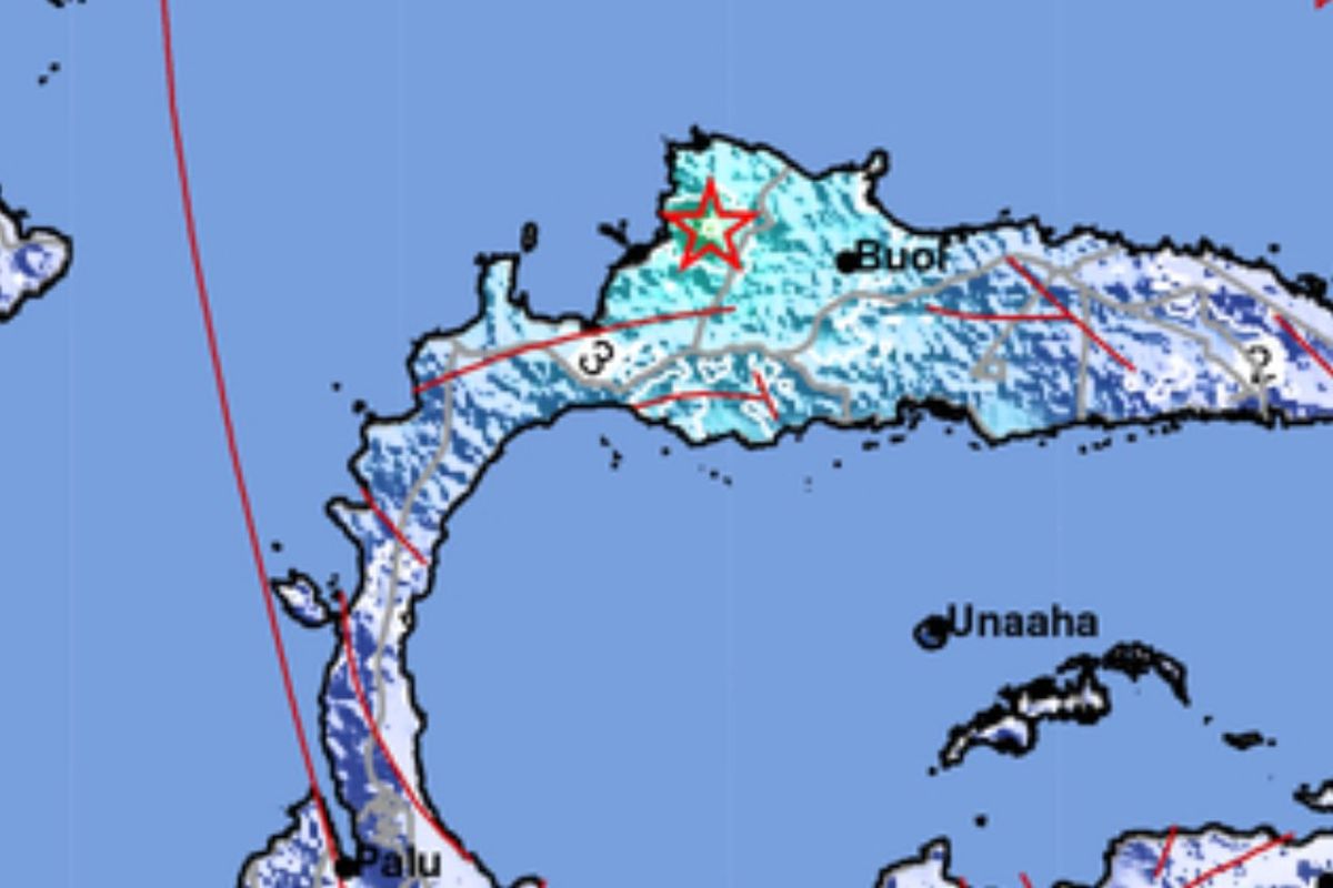 Gempa guncang Tolitoli dan Buol