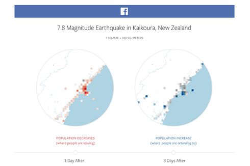 Facebook Bikin Peta Bencana, Bantu Organisasi Sosial Salurkan Bantuan