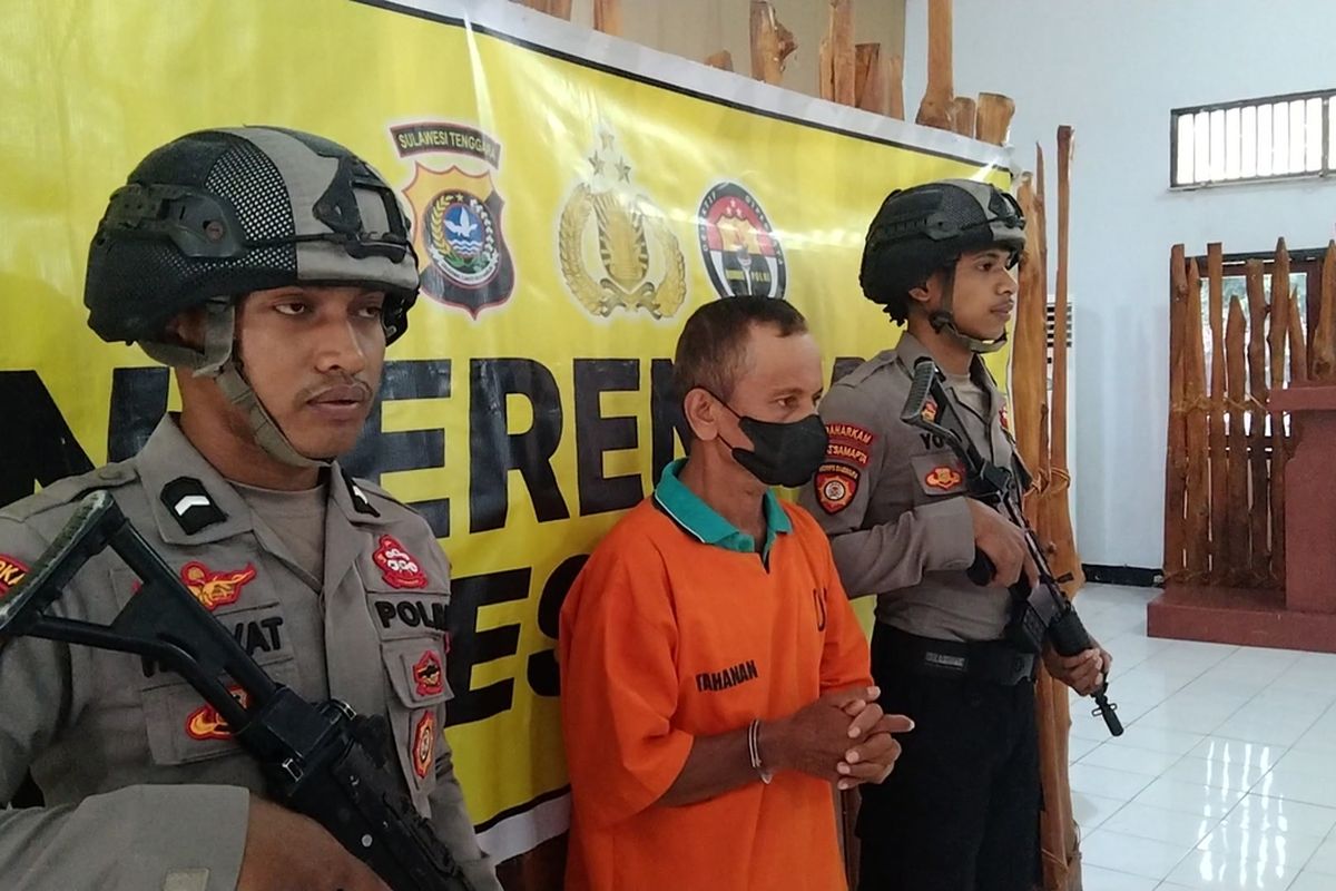 Seorang lansia berusia 60 tahun, inisial LM, warga Kecamatan Murhum, Kota Baubau, ditangkap karena mencabuli keponakannya hingga hamil tujuh bulan.