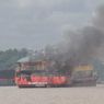 KM Momentum 25001 Terbakar di Samarinda, Sempat Terdengar Ledakan