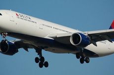 Pesawat Maskapai Delta Salah Mendarat di Pangkalan AU