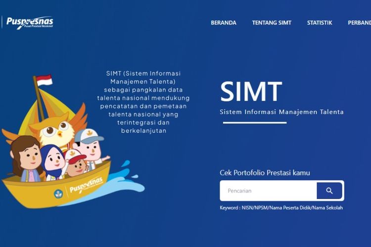 Kemendikbudristek kembangkan Sistem Informasi Manajemen Talenta (SIMT) dan Aplikasi Kurasi untuk dukung prestasi siswa nasional.