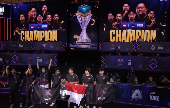 Boom Esports dari Indonesia Juara 