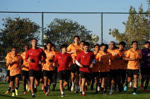 H-2 Timnas Indonesia Vs Kamboja, Skuad Garuda Jalani Latihan di Hotel