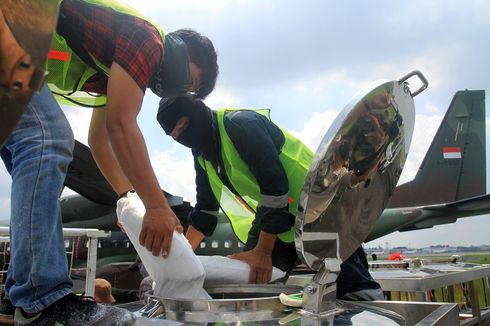 BPPT Semai 40 Ton Garam untuk Ciptakan Hujan Buatan di Sumsel