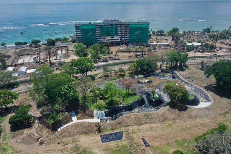 Lokasi pembangunan Kawasan Ekonomi Khusus (KEK) Kesehatan dan Pariwisata pertama di Indonesia, yakni di Sanur, Bali