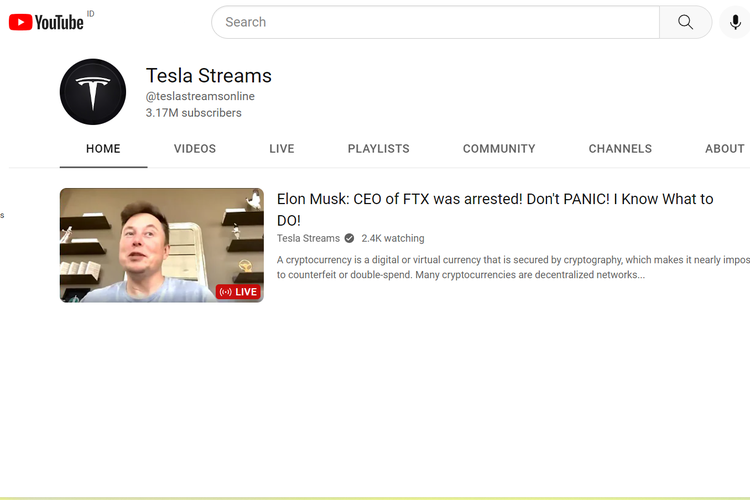Akun YouTube Arief Muhammad Diretas 