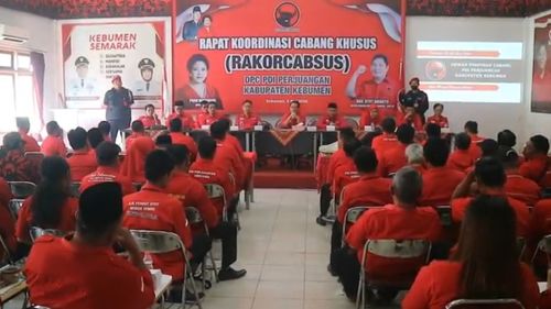 Gelar Rakorcabsus, PDI-P Kebumen Usulkan Bambang Pacul Jadi Cagub Jateng