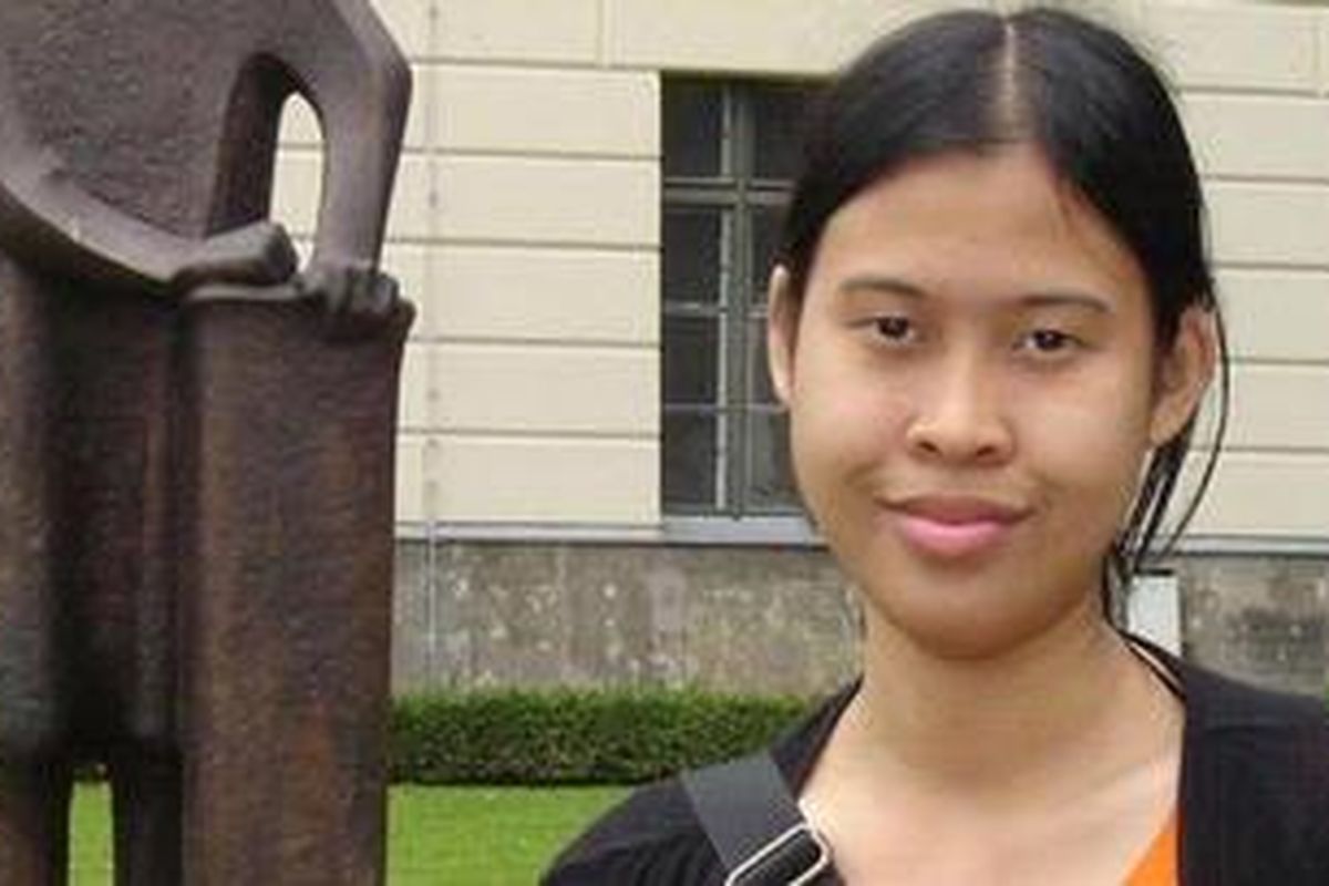Melinda Fitriana alais Fitri (24), mahasiswa Pasca Sarjana IPB yang keberadaanya tidak diketahui sejak Jumat lalu.  