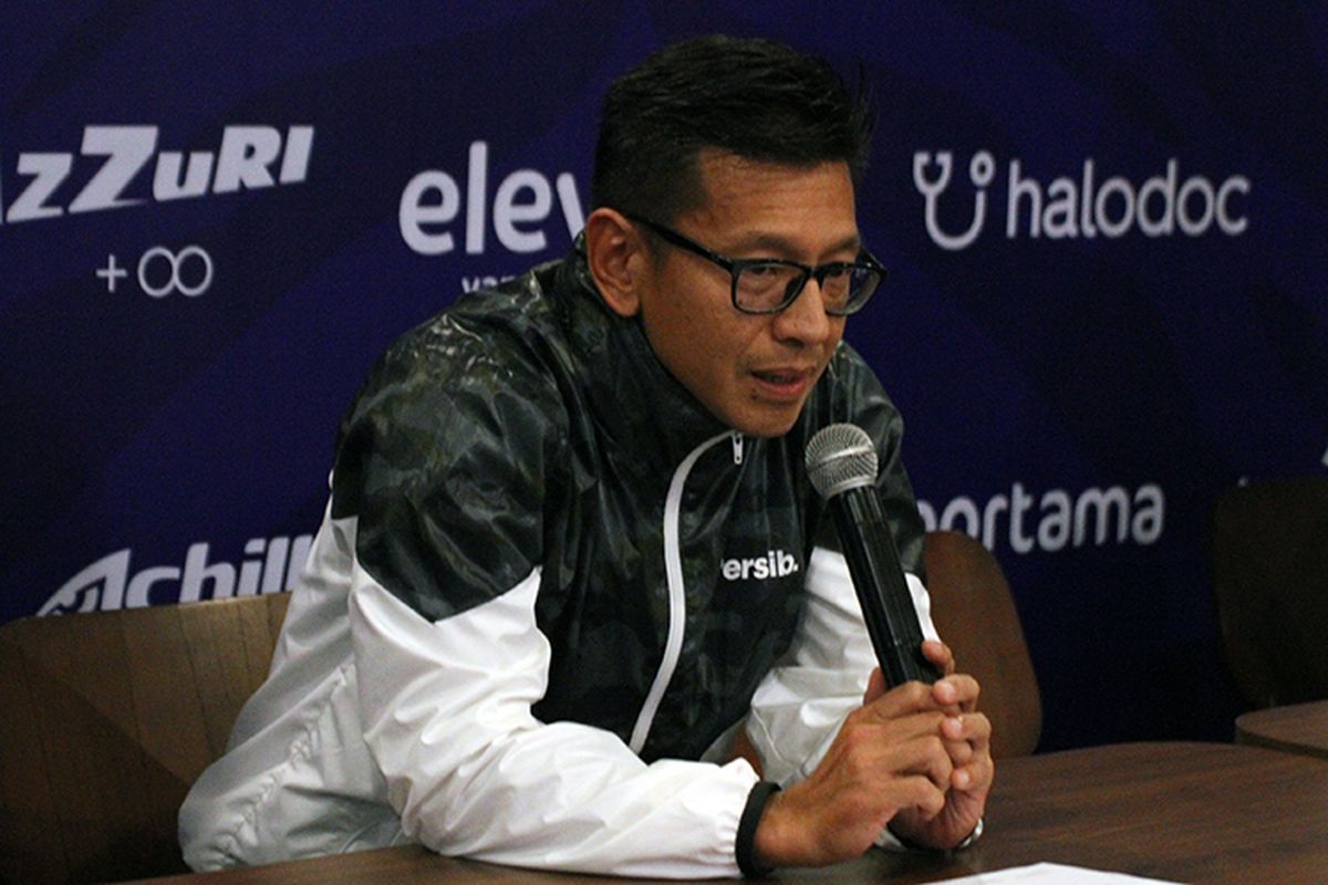 Direktur PT Persib Bandung Bermartabat, Teddy Tjahyono, (KOMPAS.com/SEPTIAN NUGRAHA)