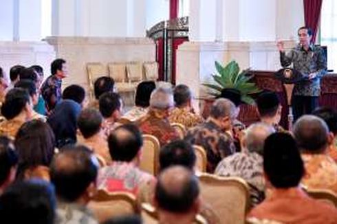 Sambutan di Depan Presiden Jokowi Tidak Boleh Lebih dari 7 Menit