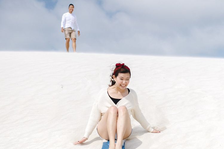 Lanceline Sand Dune, Perth.