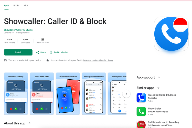 Showcaller