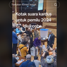 Viral, Video Sebut Kotak Suara Kardus untuk Pemilu 2024 Diuji Coba, Ini Kata KPU
