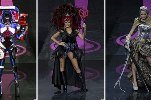 Ada “RoboCop’’ dan “Dewi Perang’’ di Perhelatan Miss Universe 2013
