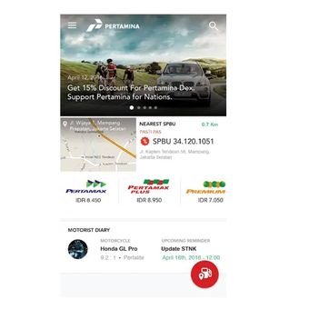 Aplikasi PertaminaGO yang bisa dimanfaatkan saat mudik untuk mendapatkan informasi seputar lokasi SPBU, dan lain-lain.