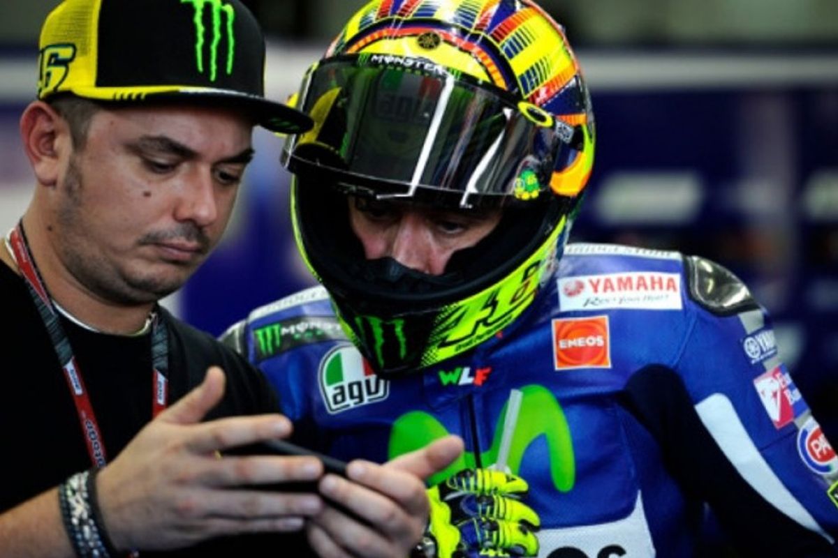 Alessio ?Uccio? Salucci, sahabat dan tangan kanan Valentino Rossi