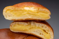 Mengenal Japanese Cream Bun, Roti Isi Krim Lembut Khas Jepang