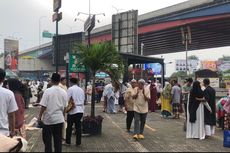 Shalat Id Selesai, Jemaah Muhammadiyah Membubarkan Diri dari Halaman Parkir Mal BCP