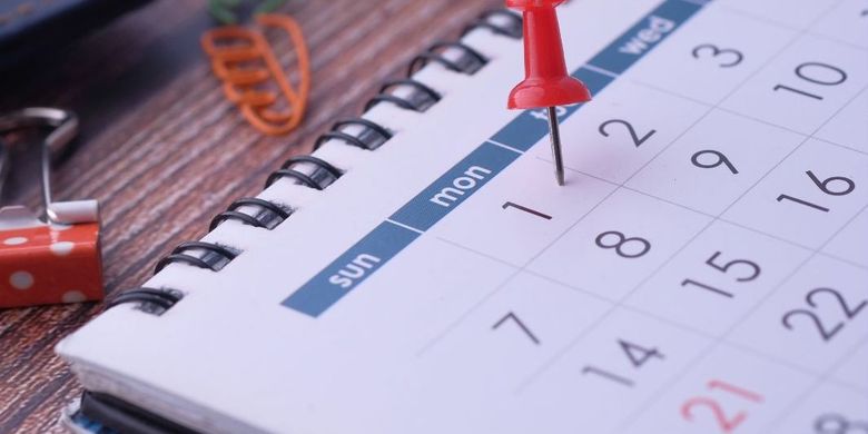 Ilustrasi kalender, kalender Juni 2026. Tanggal merah Juni 2026.  Cuti bersama Juni 2026.