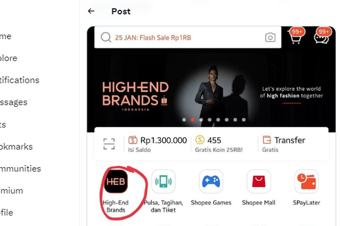 Ramai soal Shopee High-End Brands, Apa Fungsinya?