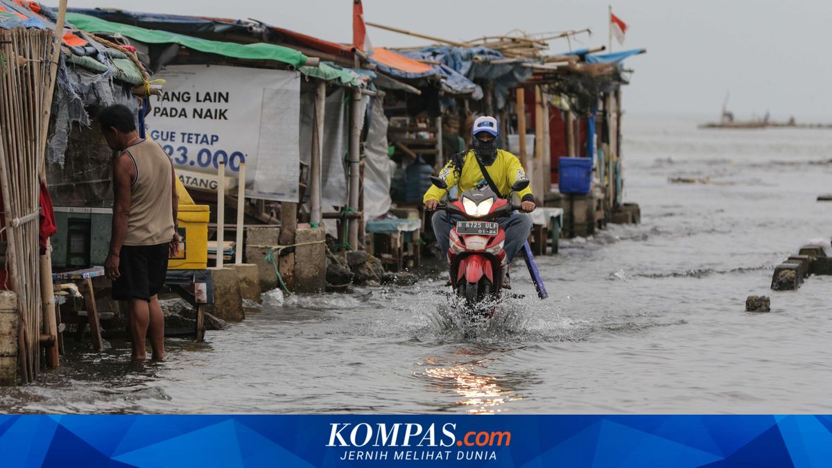 Waspada Banjir Rob Jakarta 5-8 September, Ini Wilayah yang Terdampak