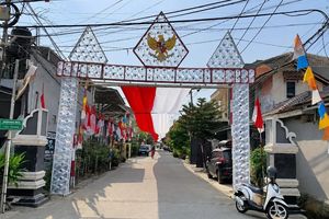 Kisah Ketua RW Tangerang Nekat Bentangkan Bendera Merah Putih 400 Meter demi Ubah Citra Kampung