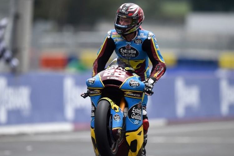 Pebalap Moto2 asal Inggris milik Marc VDS Racing, Sam Lowes.