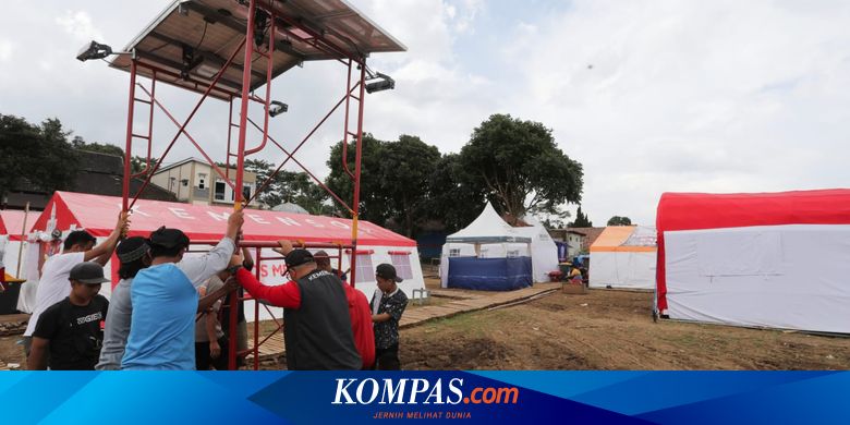 Penuhi Kebutuhan Listrik Korban Gempa Cianjur, Kemensos Sediakan Solar Cell di Posko Pengungsian
