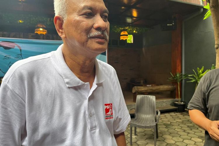 Ketua Pembina DPW PSI Jateng, Muhammad Farchan ditemui di sela deklarasi relawan Sahabat Luthfi Jateng di Semarang pada Senin (3/6/2024).