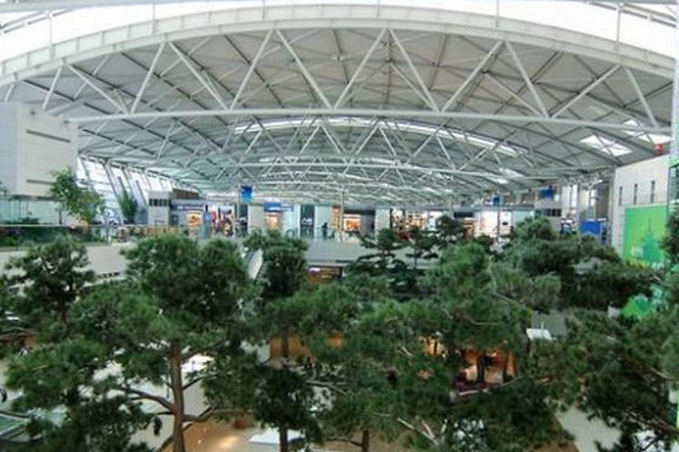 Bandara Incheon, Korea Selatan.