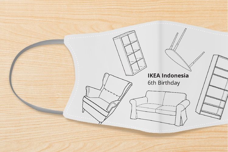 Merayakan hari jadinya yang keenam, IKEA Indonesia berkolaborasi dengan Masker Untuk Indonesia untuk memproduksi dan mendonasikan masker kain non-medis sebagai upaya pencegahan penyebaran Covid-19 di Indonesia 