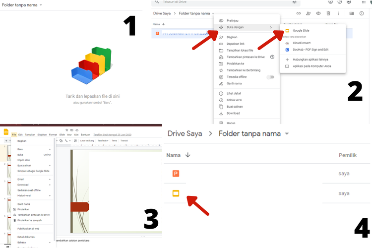 Cara Ubah PPT ke Google Slides