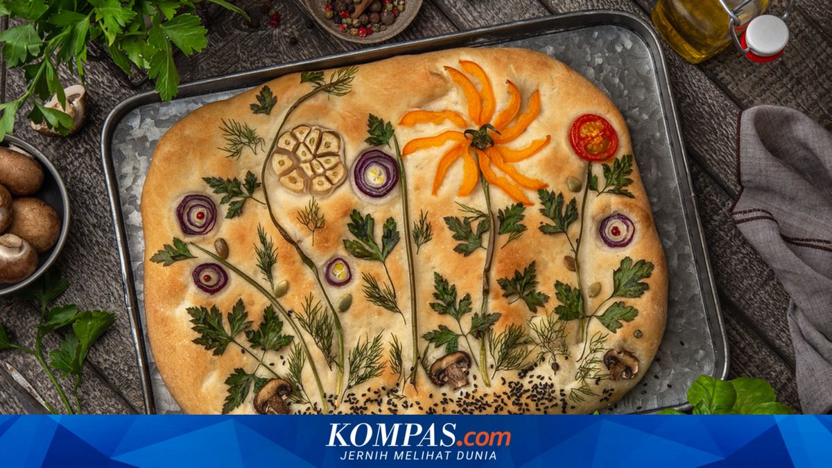 Viral Sourdough Challenge, Tantangan Menghias Roti Focaccia Pakai ...