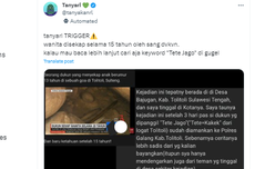 Ramai soal Kasus Dukun "Tete Jago" Sekap Wanita 15 Tahun di Tolitoli, Ini Kata Polisi