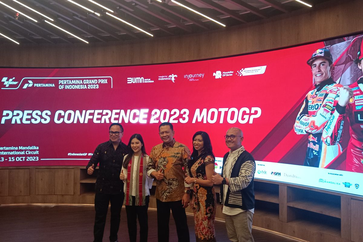 Press conference Pertamina Grand Prix of Indonesia 