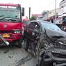 Kecelakaan Beruntun di Jakarta Utara, 7 Kendaraan Ringsek