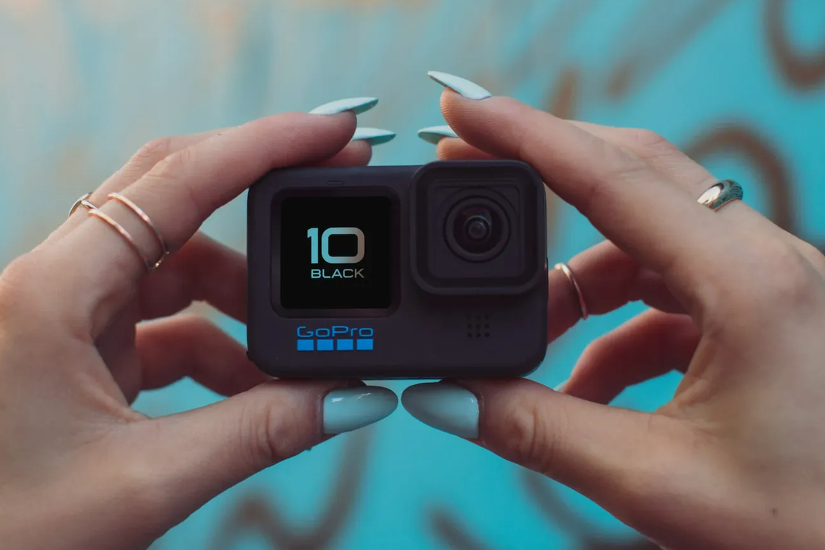 GoPro Hero 10 Black.