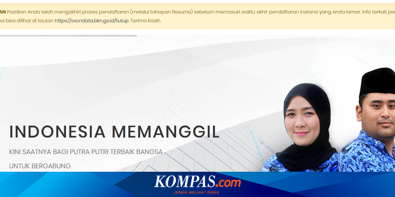 Update Link Hasil Sanggah Administrasi Cpns 2019 Di 15 Kementerian
