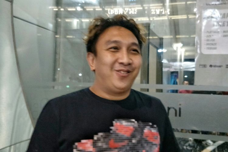 Artis peran Augie Fantinus saat ditemui di Balai Sarbini, Semanggi, Jakarta Pusat, Jumat (18/10/2019).