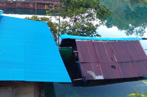 Banjir Terjang Sejumlah Kampung di Maybrat, Air Setinggi Atap Rumah