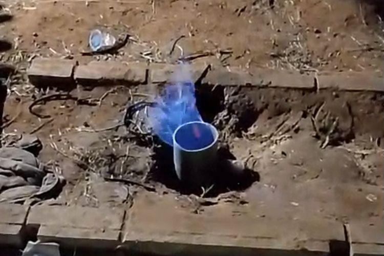 Sumur Bor yang Keluarkan Gas di Pamekasan Ditutup agar Tak Membahayakan