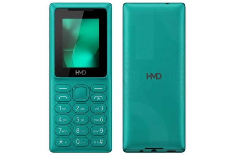 HMD 106 Pure Resmi, Feature Phone Rp 200.000-an Baterainya Bisa Dilepas