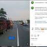 Aksi Solidaritas Pengemudi Truk Gagalkan Pencurian Ban Serep