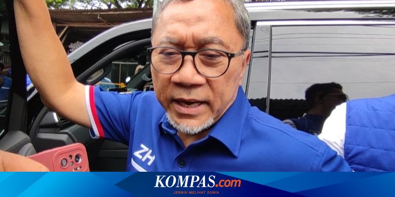 Hadiri Kampanye Akbar Prabowo-Gibran, Zulhas dan Hatta Rajasa Jalan Kaki 2 Km untuk Sampai di GBK