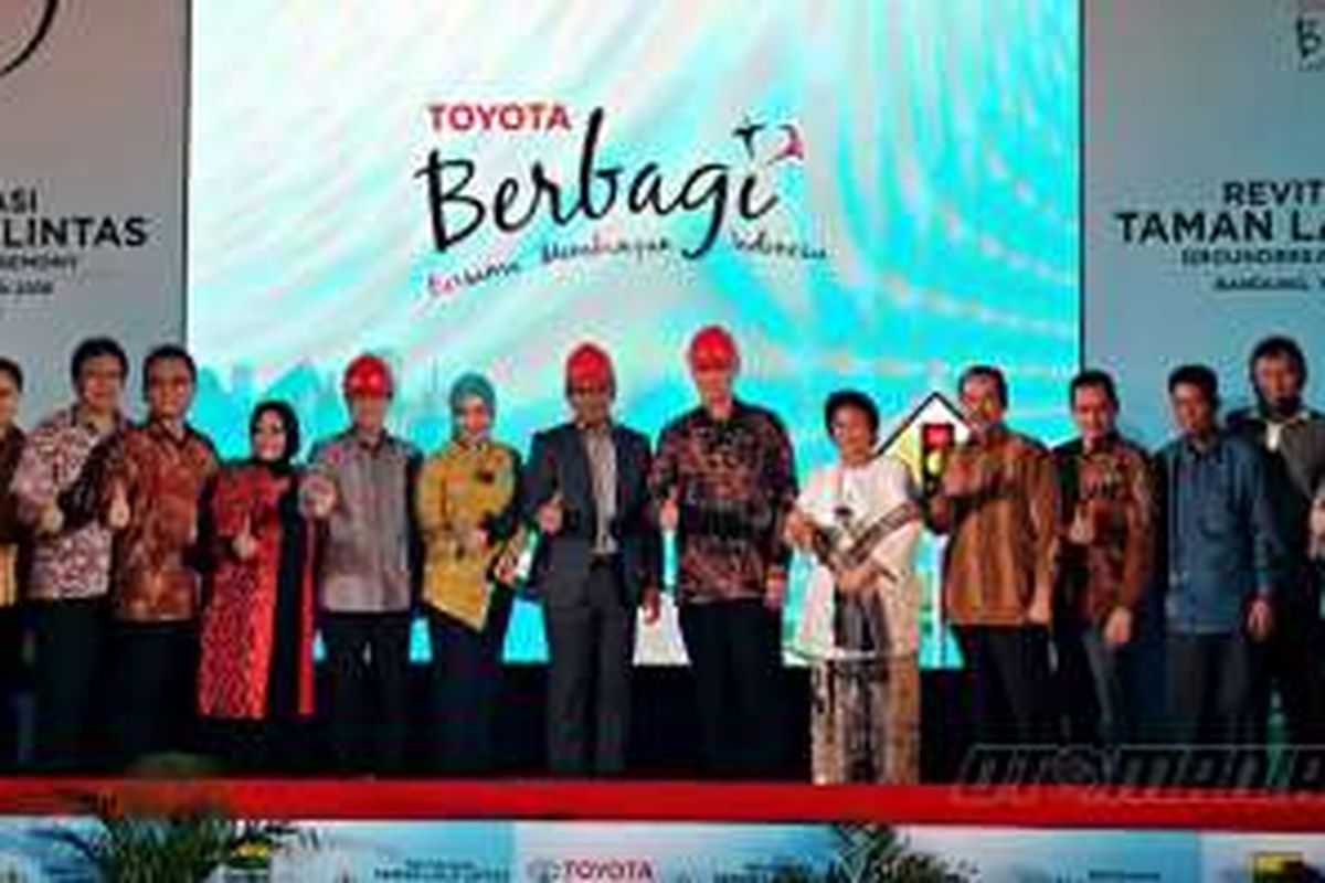 Donasi Toyota Untuk Taman Lalu Lintas Bandung
