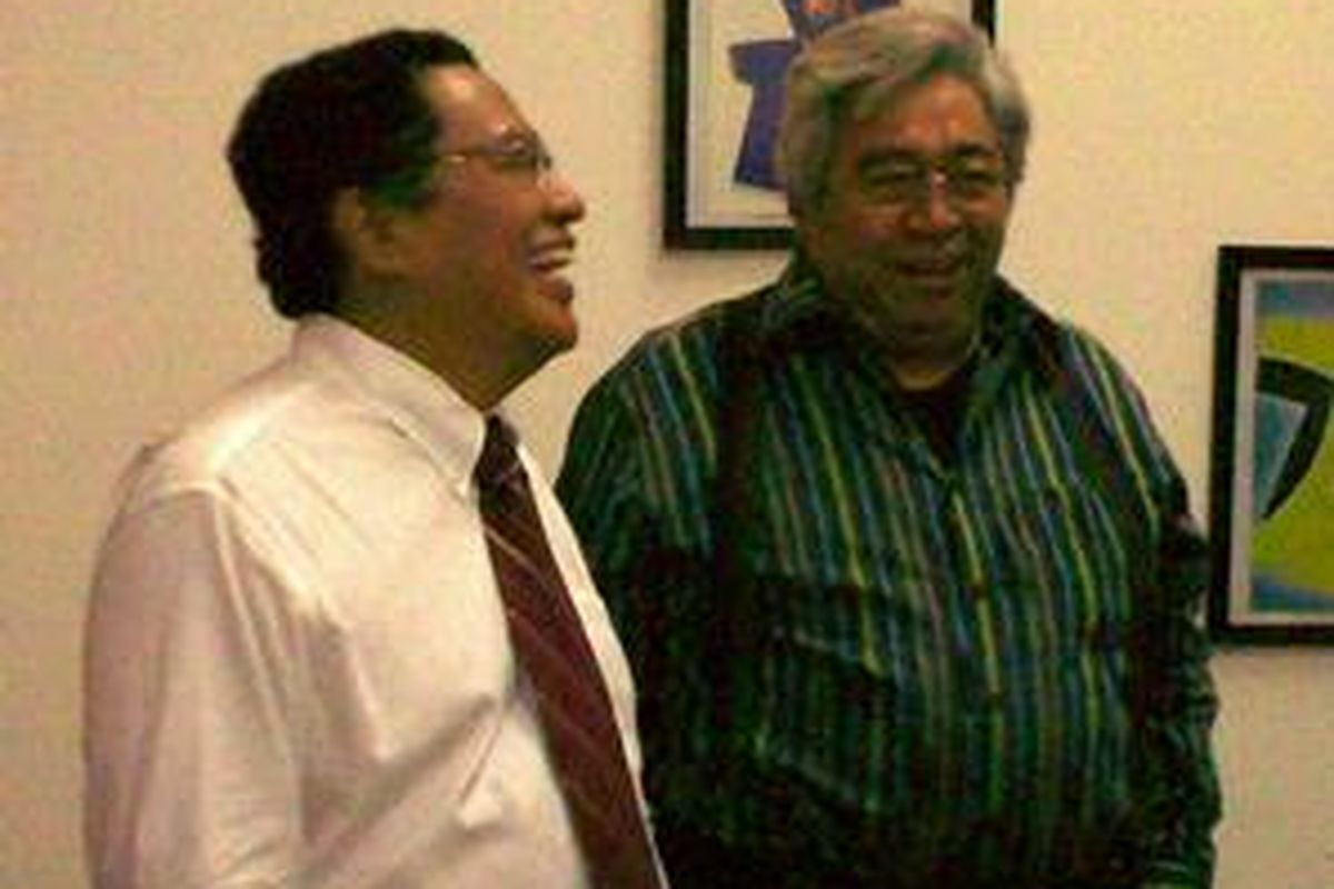 Taufik Kiemas dan Rizal Ramli