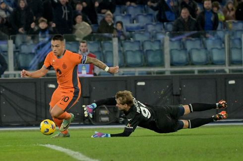Hasil Lazio Vs Inter, Martinez-Thuram Bawa Inter Curi 3 Poin Penuh