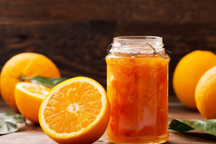 Ilustrasi selai jeruk, marmalade yang bisa dibuat di rumah. 